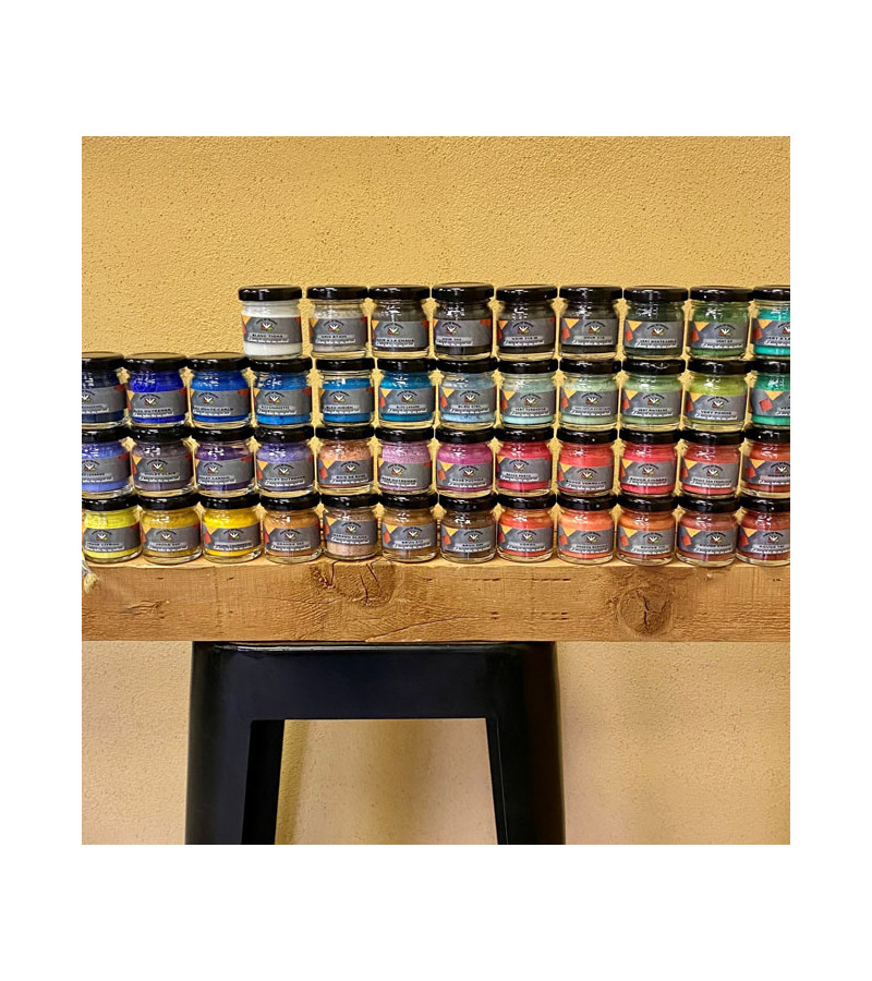 Échantillons mignardises 45 pigments synthétiques Échantillons mignardises 45 pigments synthétiques