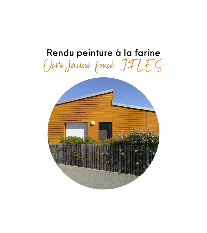 Yellow ochre swedish paint (flour paint) kit Ocres de France