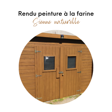 KIT PEINTURE À LA FARINE SIENNE NATURELLE (POUR 15 M²)