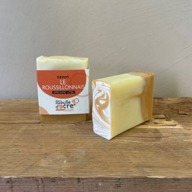 "LE ROUSSILLONNAIS" OCHRE SOAP