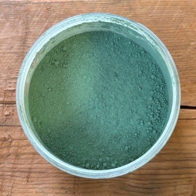 Pigment en poudre Terre verte de Nicosie (reproduction)