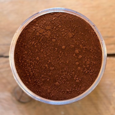 Pigment en poudre Ombre brûlée de Chypre B