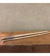 pinceau brosse rond poils naturels - 2 tailles disponibles