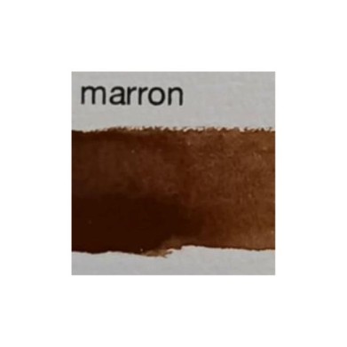 GODET AQUARELLE OCRE MARRON - 10 ml