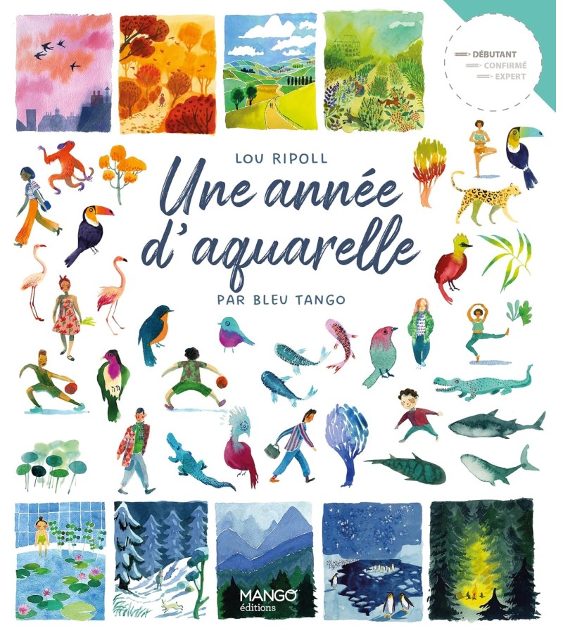 UNE ANNÉE D'AQUARELLE DE LOU RIPOLL