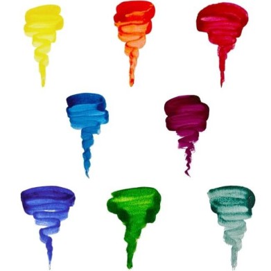 Coffret aquarelles 8 couleurs essentielles