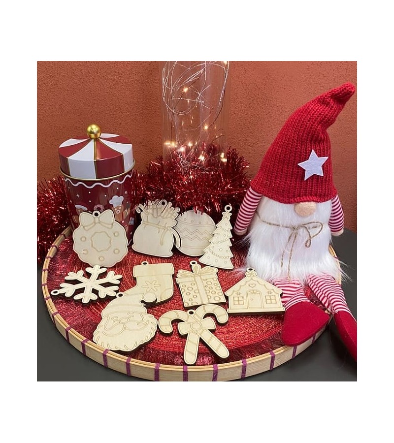 10 créations bois, thème Noël