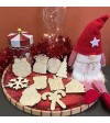 10 wooden creations, Christmas theme