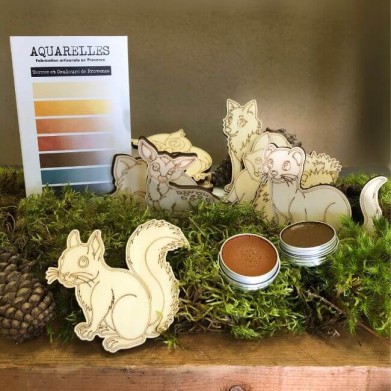 Kit aquarelle Forêt fantastique