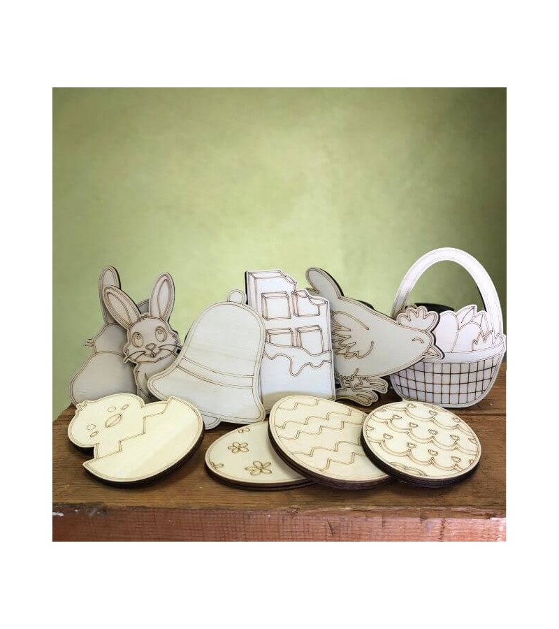 wooden creation - easter theme