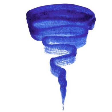 BLEU CYAN WATERCOLOR POT - 10 ml