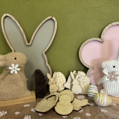 10 Easter-themed wooden creations