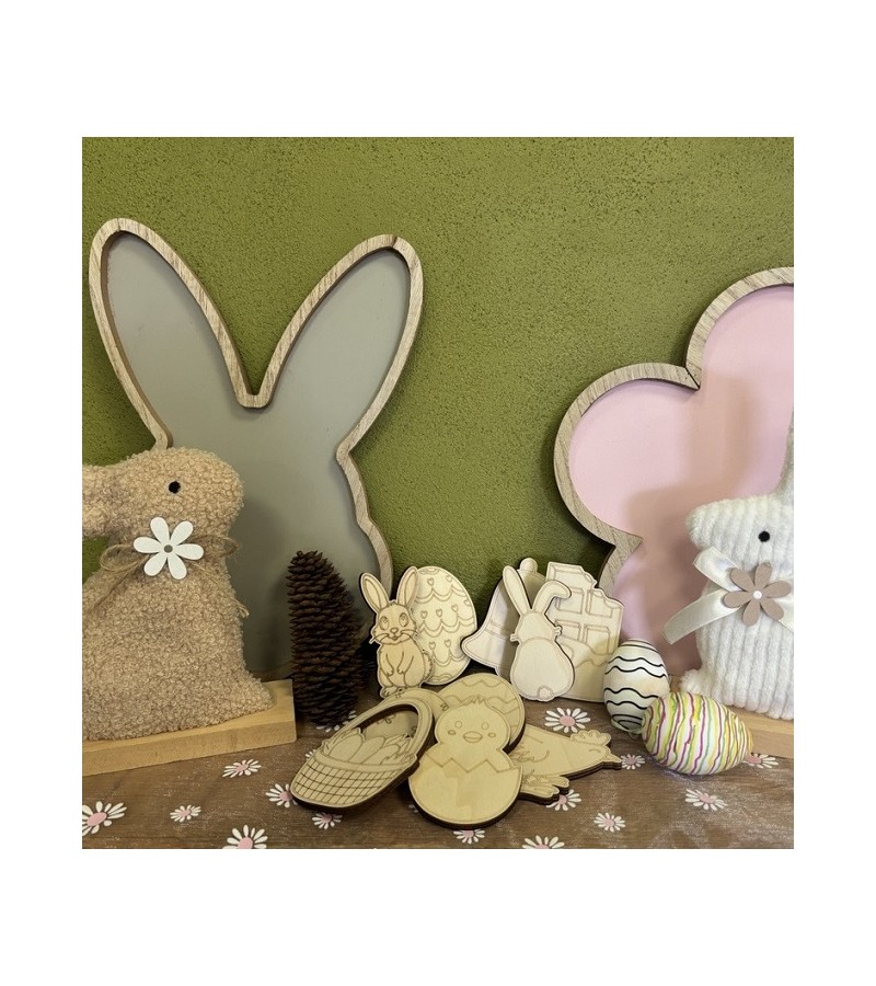 10 Easter-themed wooden creations