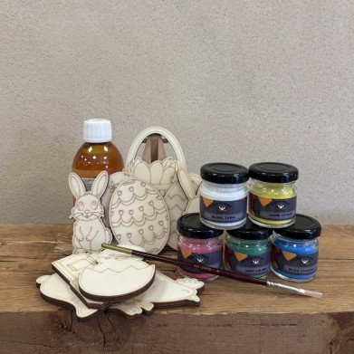 OIL PAINTING  KIT ON WOOD -...