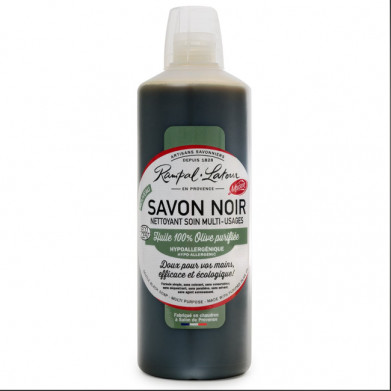 SAVON NOIR LIQUIDE A L'HUILE D'OLIVE - ECOCERT