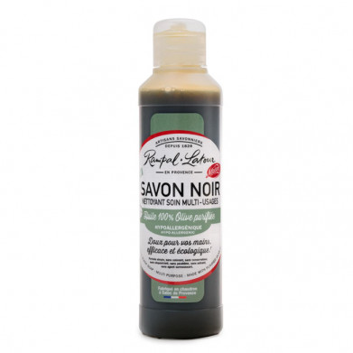 SAVON NOIR LIQUIDE À L'HUILE D'OLIVE - ECOCERT