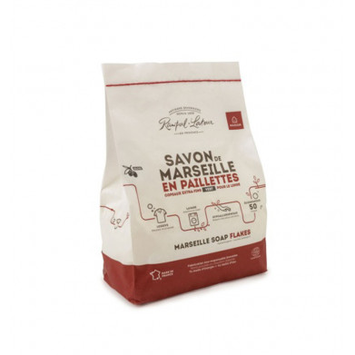 SAVON DE MARSEILLE EN PAILLETTES VERTES - ECOCERT